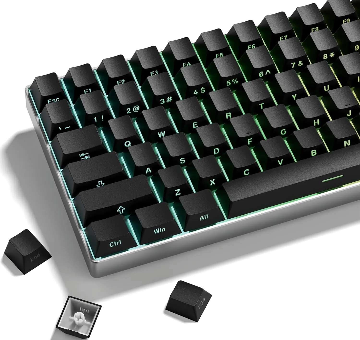 Black keycap Set Shine Through Keyboard caps South Facing Japanese Style Double Shot PBT Key caps OEM Profile Custom keycaps
Black keycap Set Shine Through Keyboard caps South Facing Japanese Style Double Shot PBT Key caps OEM Profile Custom keycaps
