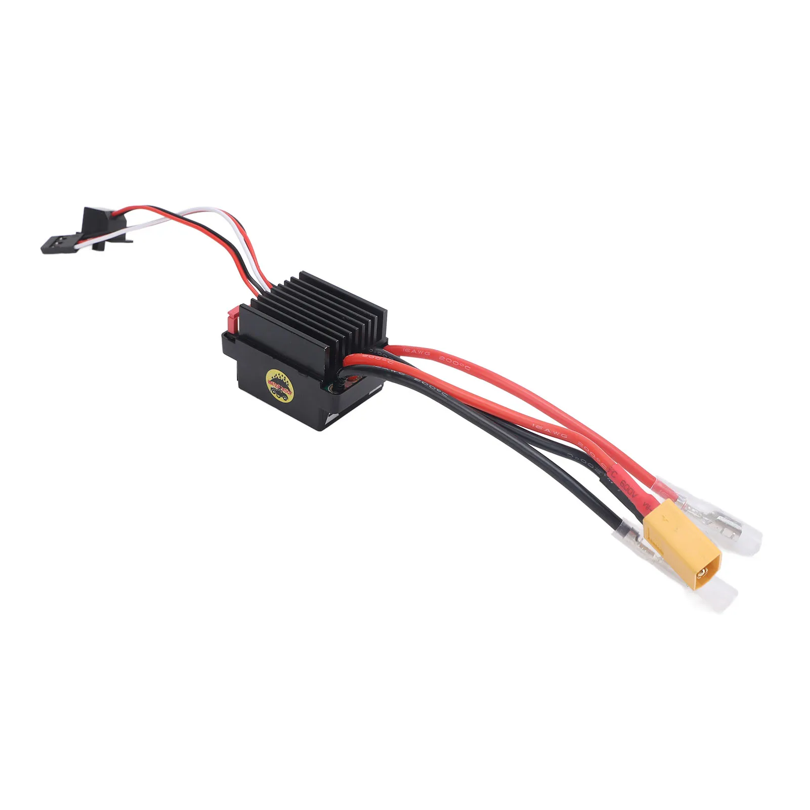 320A 60A RC Brushed ESC Waterproof Two Way Electronic Speed Controller with XT60 Connector for 390 540 550 Brushed Motor
320A 60A RC Brushed ESC Waterproof Two Way Electronic Speed Controller with XT60 Connector for 390 540 550 Brushed Motor