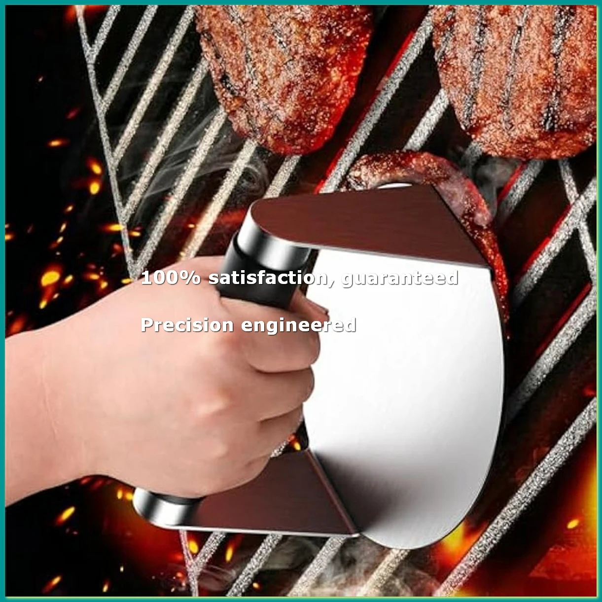 Smash Burger ,Hamburger Smasher Tool for Griddle, Stainless Steel Ham Patty ,Grill for Smashburger-A09G
Smash Burger ,Hamburger Smasher Tool for Griddle, Stainless Steel Ham Patty ,Grill for Smashburger-A09G