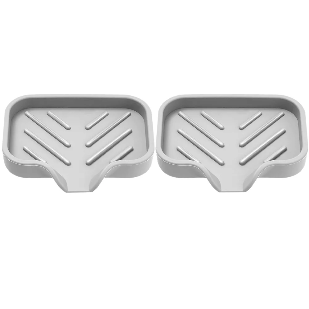 2pcs Short Silicone Dish Draining Holder for Soap Dish For Shower Bathroom Kitchen Shower Bar
2pcs Short Silicone Dish Draining Holder for Soap Dish For Shower Bathroom Kitchen Shower Bar