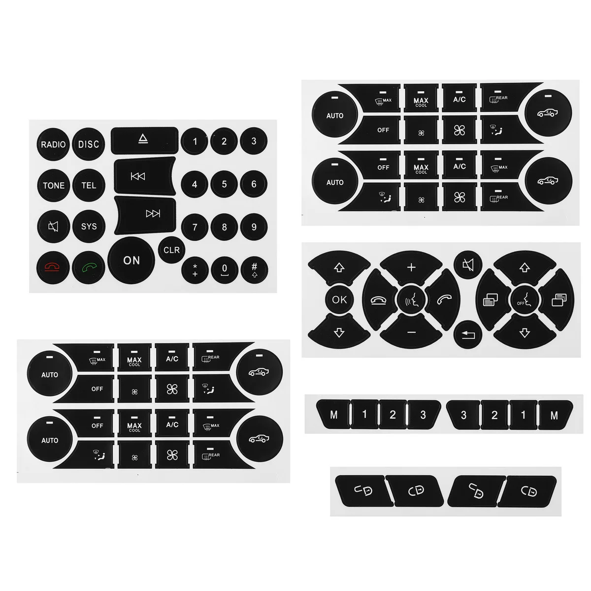 For Mercedes Benz GLK350 C Class CLS C218 SLK W172 W204 W212 W218 W207 W220 Black Car Button Repair Sticker Decals Stickers
For Mercedes Benz GLK350 C Class CLS C218 SLK W172 W204 W212 W218 W207 W220 Black Car Button Repair Sticker Decals Stickers