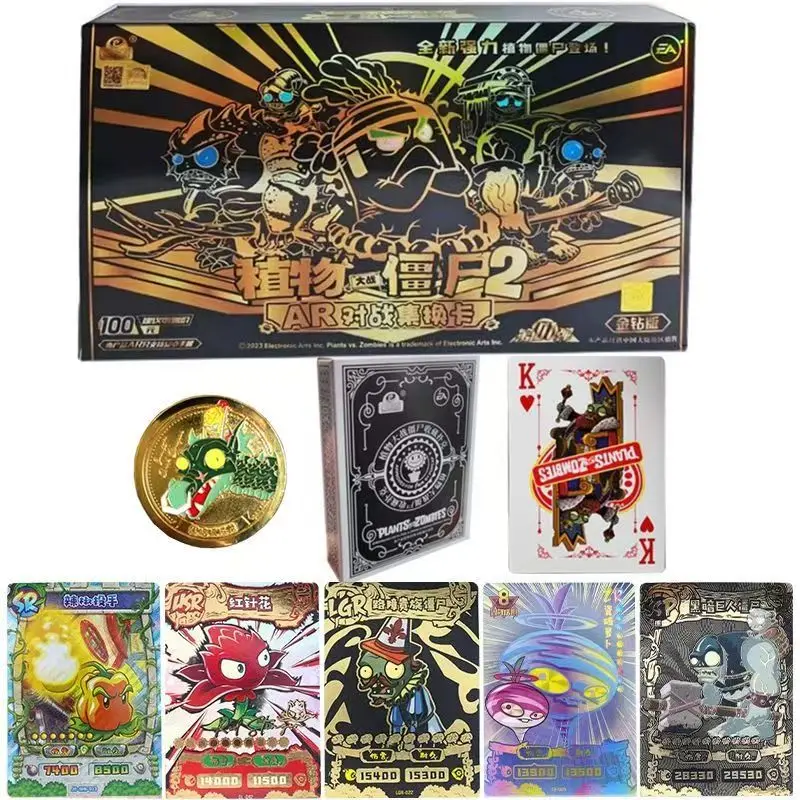 KAYOU Official Plants Vs. Zombies Trading Cards Series 3 SSP Gold Diamond Limited Edition Collectible Cards Boys Gift
KAYOU Official Plants Vs. Zombies Trading Cards Series 3 SSP Gold Diamond Limited Edition Collectible Cards Boys Gift