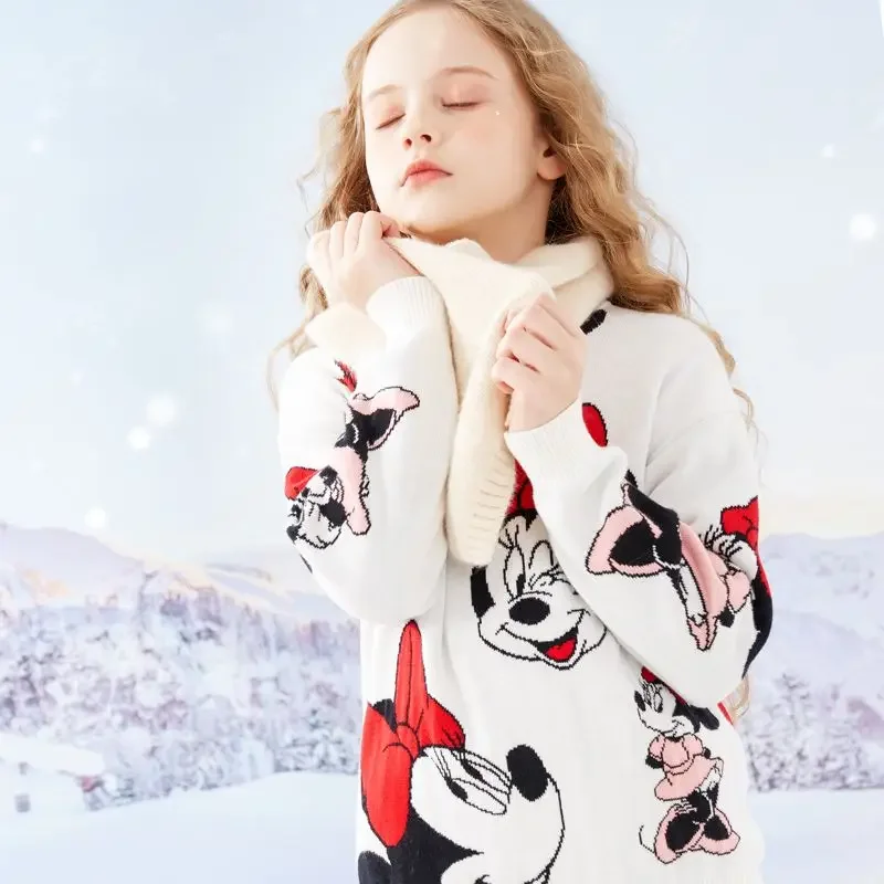 Girly Heart Kawaii New Mickey Minnie Printed Sweater Disney Autumn and Winter New Warm Thickened Cotton Knitted Jacket Wholesale
Girly Heart Kawaii New Mickey Minnie Printed Sweater Disney Autumn and Winter New Warm Thickened Cotton Knitted Jacket Wholesale
