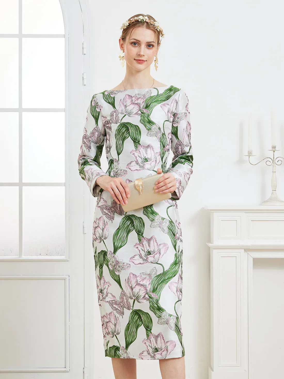 Женское элегантное платье-тюльпан с принтом бабочки и вырезом лодочкой, с коротким рукавом, тонкое платье миди с разрезом, полуформальное коктейльное платье
Женское элегантное платье-тюльпан с принтом бабочки и вырезом лодочкой, с коротким рукавом, тонкое платье миди с разрезом, полуформальное коктейльное платье