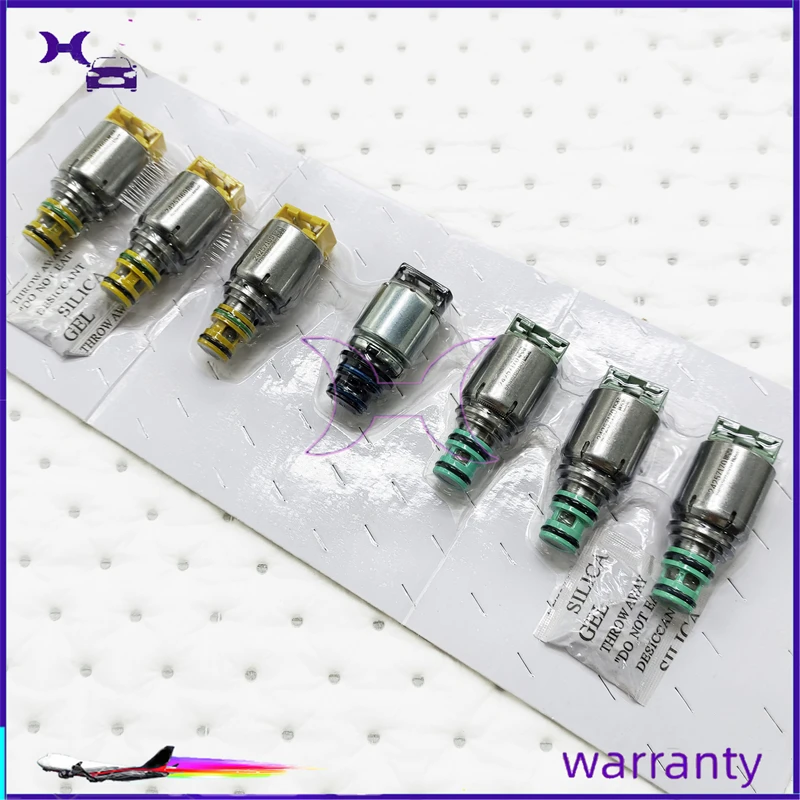 Brand New 6T40 6T45 6T30 Solenoid Valve 7 Kit 6T30E 6T40E 6T45E 6T50E For Chevrolet Buick Automatic Transmission Original tools
Brand New 6T40 6T45 6T30 Solenoid Valve 7 Kit 6T30E 6T40E 6T45E 6T50E For Chevrolet Buick Automatic Transmission Original tools