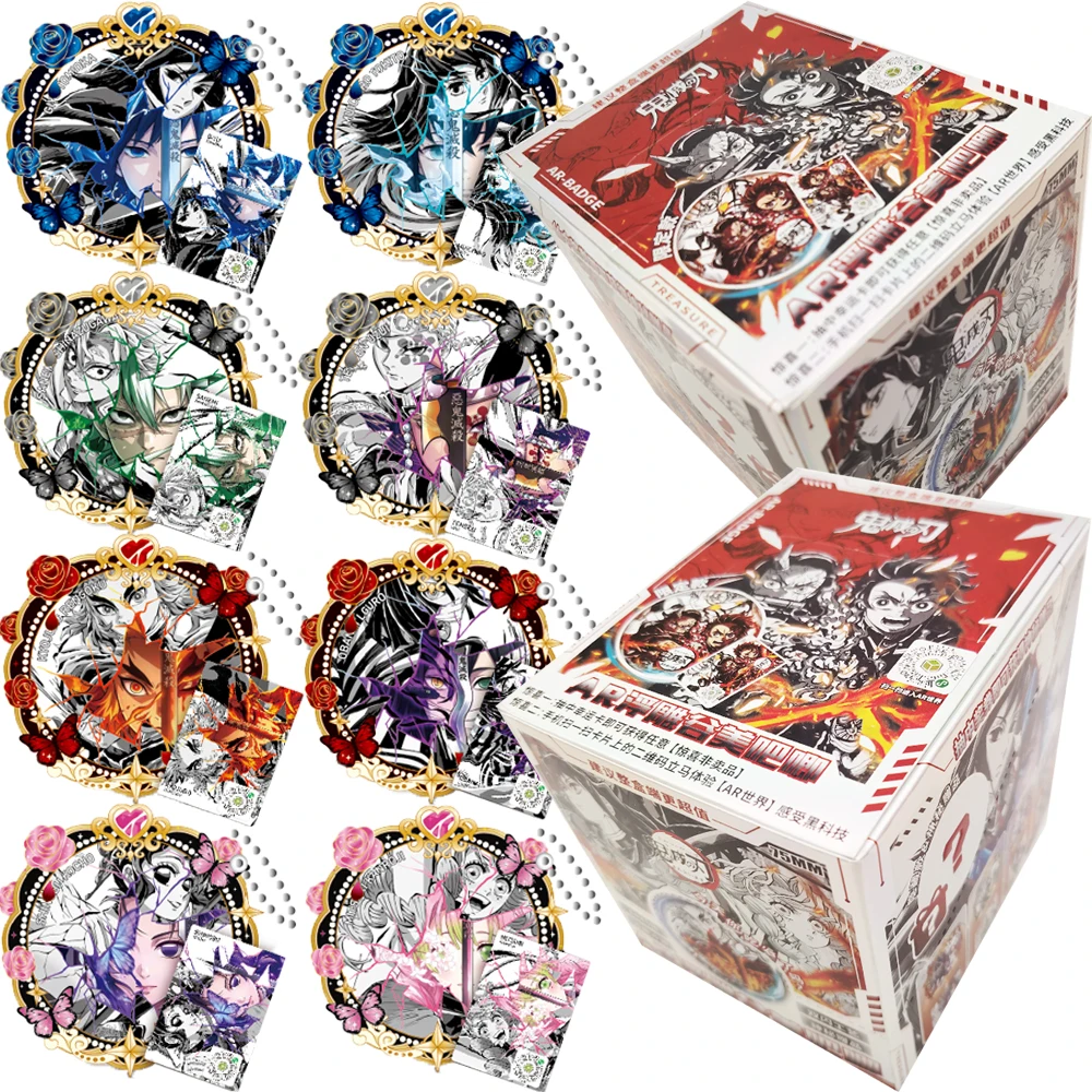 Wholesale Demon Slayer Unique Personality AR Relief Badge Uzui Tengen Tomioka Giyuu Anime Rare Cards Peripheral Goods Kids Gifts
Wholesale Demon Slayer Unique Personality AR Relief Badge Uzui Tengen Tomioka Giyuu Anime Rare Cards Peripheral Goods Kids Gifts
