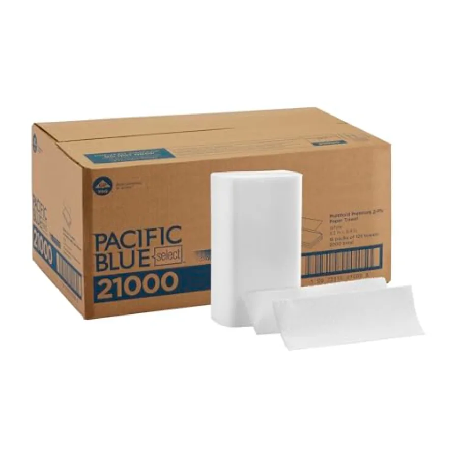 Бумажные полотенца Pacific Blue Select Multifold Premium, 2-слойные, ранее под брендом Signature от GP PRO, белые, 21000, 125 листов
Бумажные полотенца Pacific Blue Select Multifold Premium, 2-слойные, ранее под брендом Signature от GP PRO, белые, 21000, 125 листов