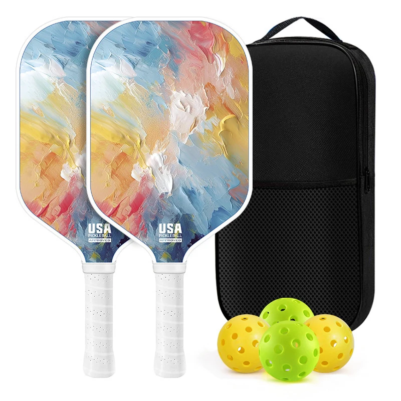 T700 Carbon Fiber Pickleball Racket Set for Beginner Training
T700 Carbon Fiber Pickleball Racket Set for Beginner Training