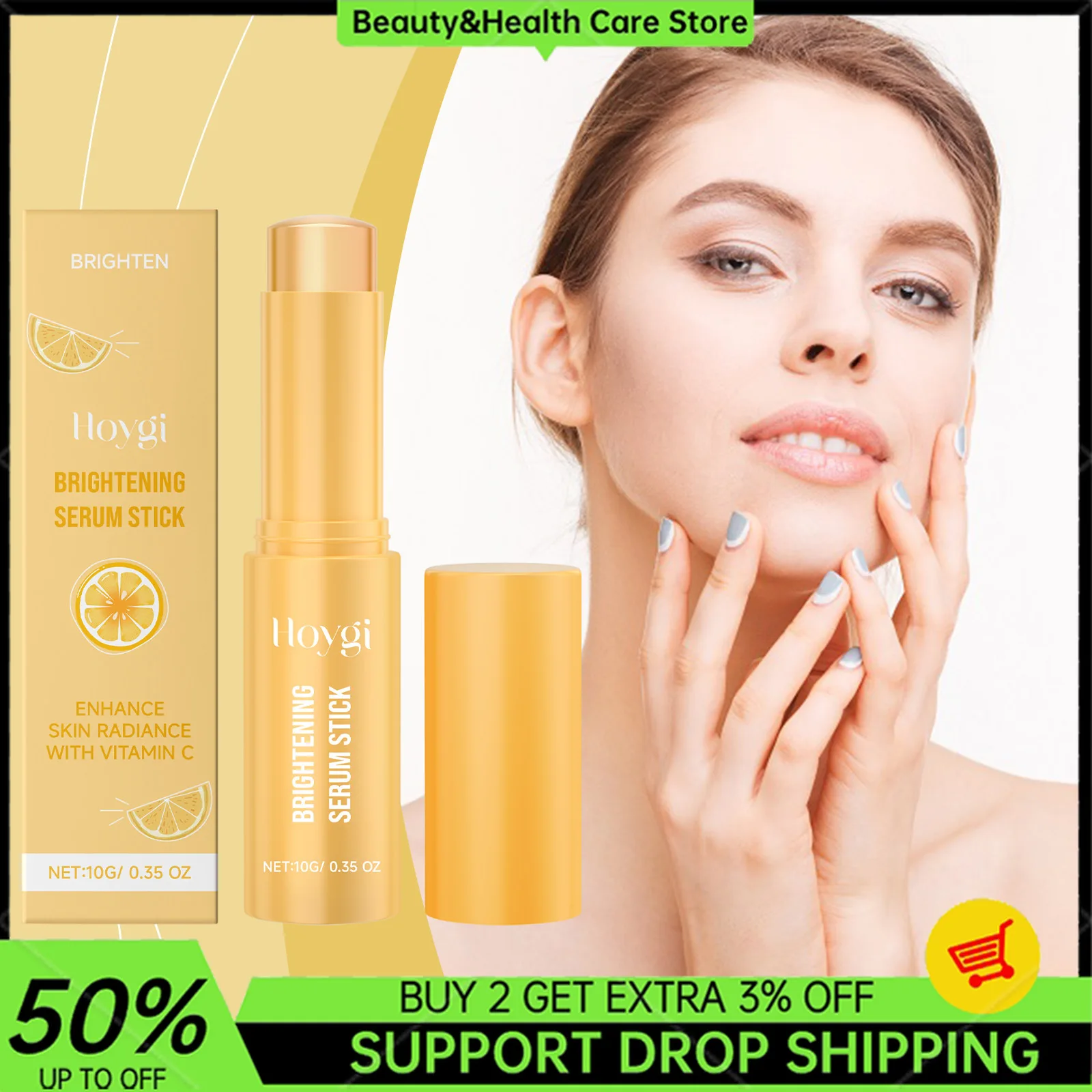 Vitamin C Whitening Freckles Serum Stick Remove Melasma Dark Spots Corrector Lighten Melanin Acne Anti-Aging Brighten Skin Car
Vitamin C Whitening Freckles Serum Stick Remove Melasma Dark Spots Corrector Lighten Melanin Acne Anti-Aging Brighten Skin Car