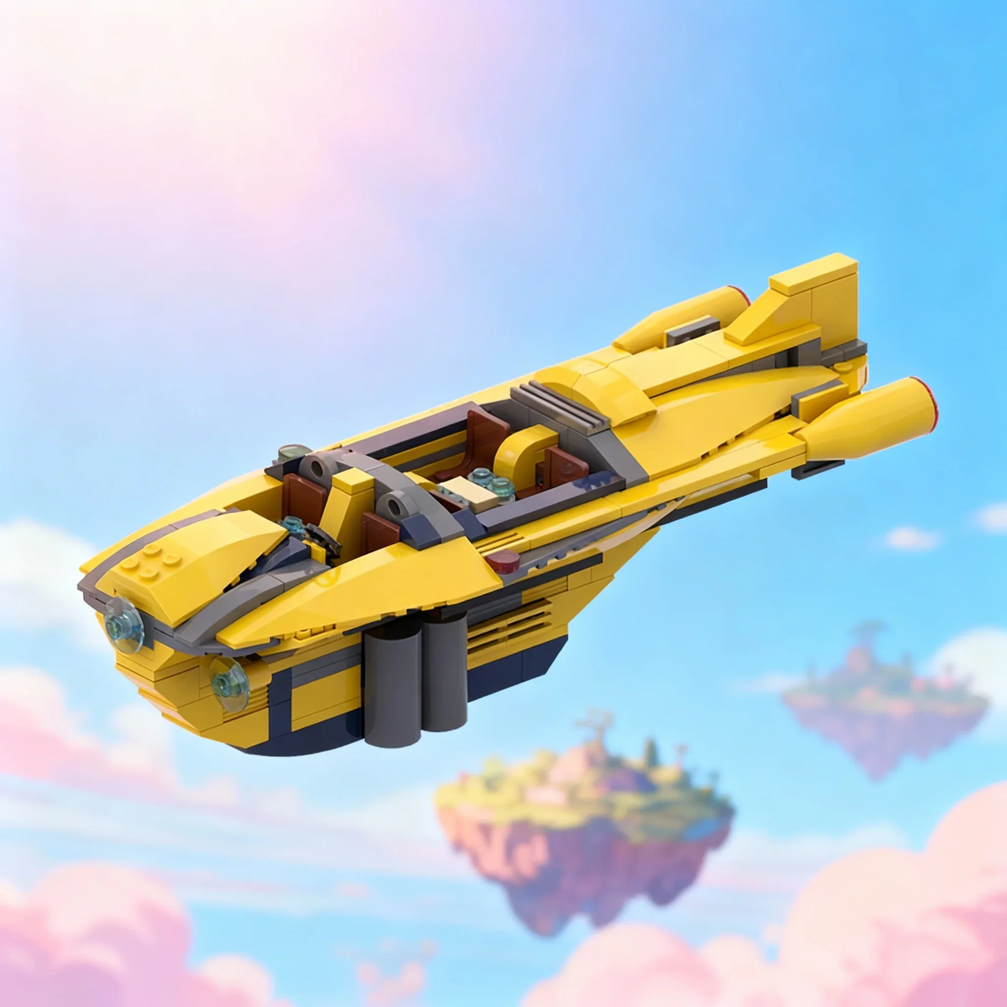278pcs MOC Coruscant Air Taxi Star Battle Model Building Blocks Construction Festival Gifts Idea Toys Education Brick
278pcs MOC Coruscant Air Taxi Star Battle Model Building Blocks Construction Festival Gifts Idea Toys Education Brick