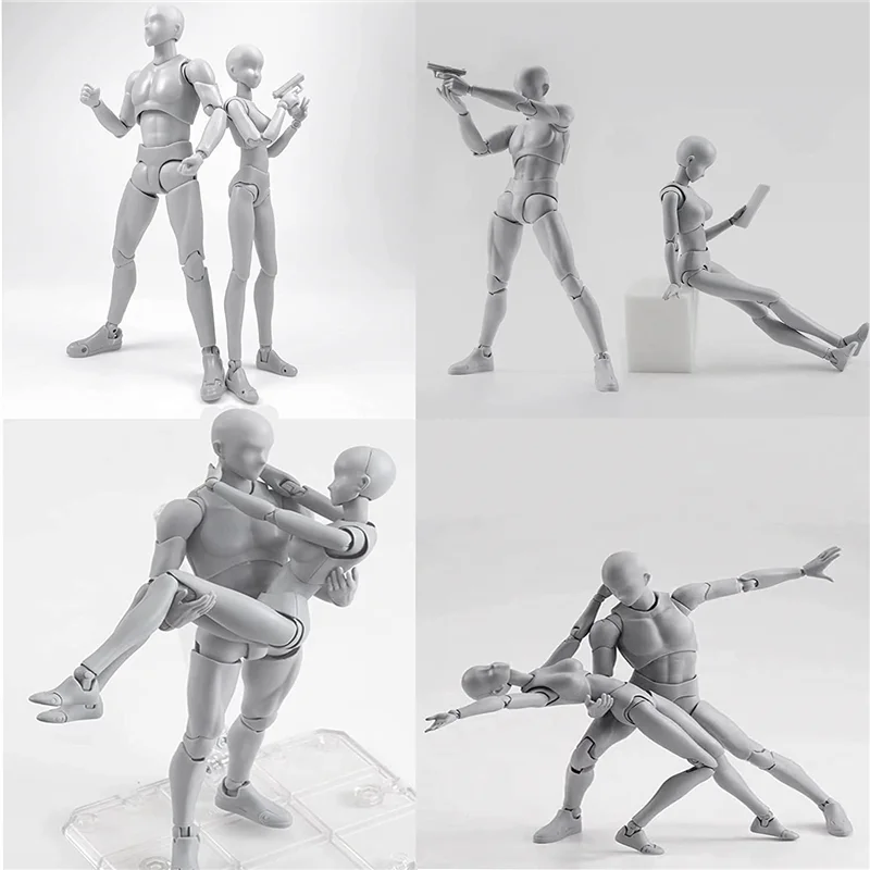 Practical-Action Figures PVC Model With Box Drawing Figure Models For Artists(Female+Male)
Practical-Action Figures PVC Model With Box Drawing Figure Models For Artists(Female+Male)