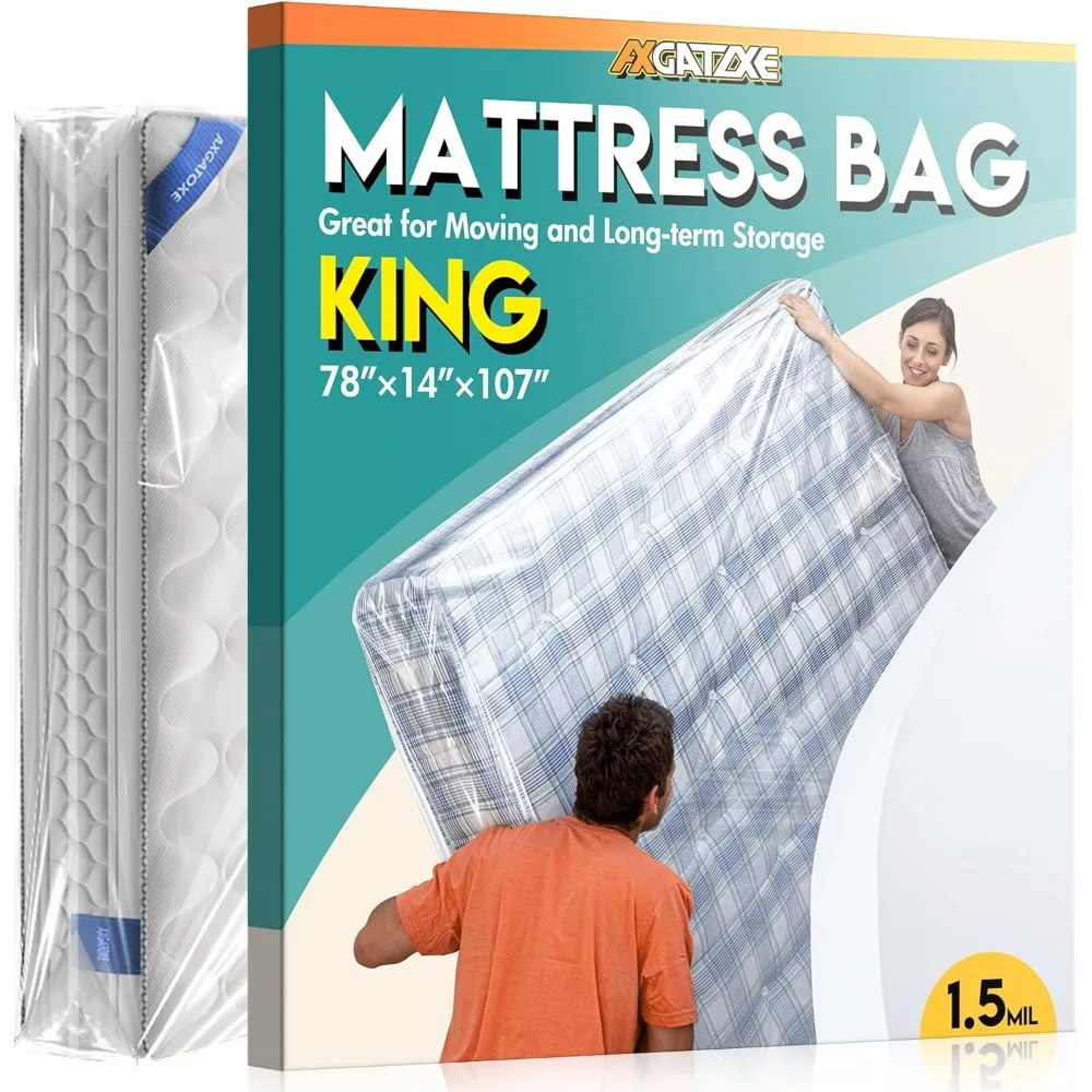 US Shipping Waterproof Plastic Mattress Bag Cover Protector for Moving Storage King Size
US Shipping Waterproof Plastic Mattress Bag Cover Protector for Moving Storage King Size