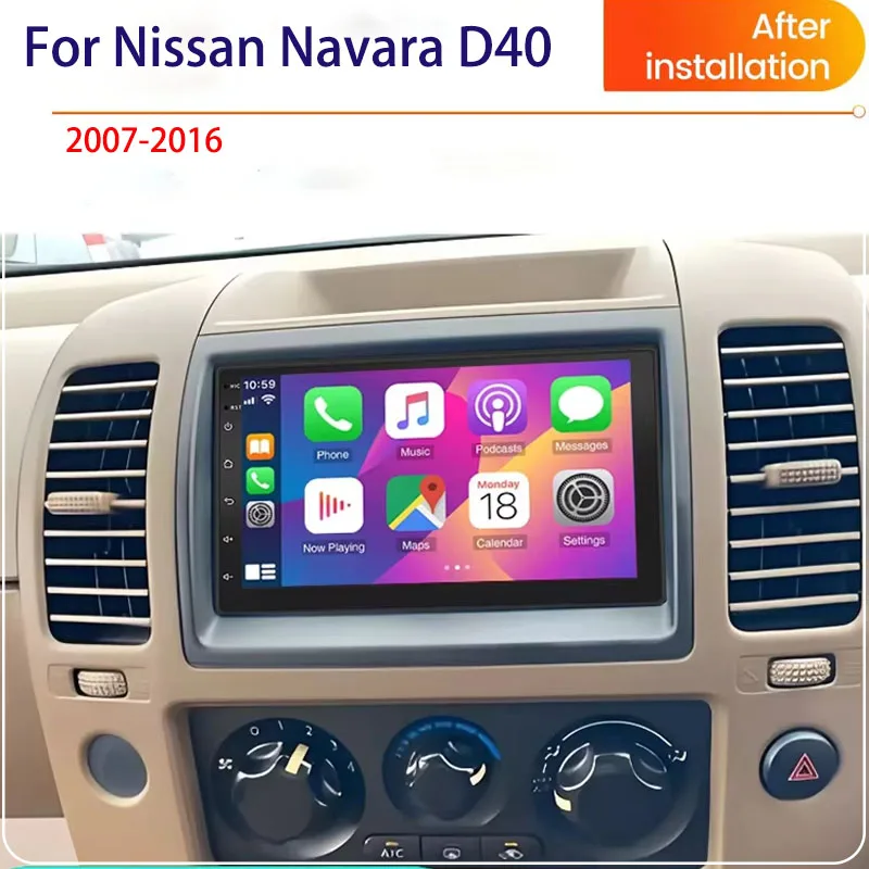 7'' Car Radio For Nissan Navara D40 2007-2016 Wireless Apple Carplay Android 13 Stereo GPS Navi 4+64GB
7'' Car Radio For Nissan Navara D40 2007-2016 Wireless Apple Carplay Android 13 Stereo GPS Navi 4+64GB