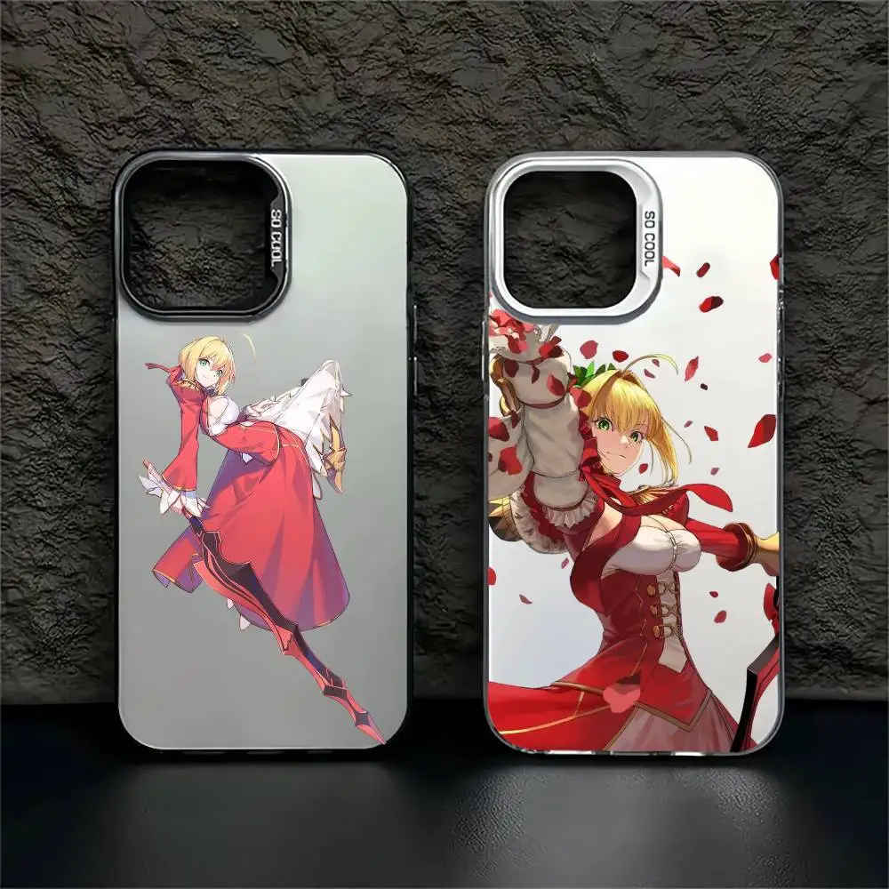 Fate Extella Nero Claudius Cute Phone Case For iPhone 17,16,15,14,13,12,11 Plus,Pro Max,XS,Colorful Silver White Cover
Fate Extella Nero Claudius Cute Phone Case For iPhone 17,16,15,14,13,12,11 Plus,Pro Max,XS,Colorful Silver White Cover