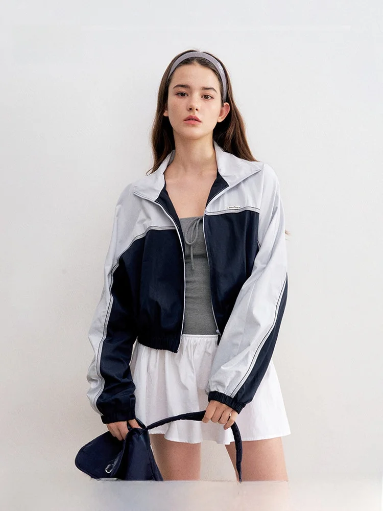 Liilou Spor Chic ort Jaet Color Blo High Collar Loose Fit Ladies Street Sle Cotton Polyester Blend Casual Wear
Liilou Spor Chic ort Jaet Color Blo High Collar Loose Fit Ladies Street Sle Cotton Polyester Blend Casual Wear