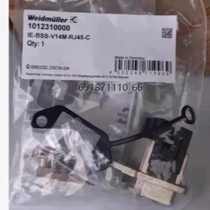 New original Weidmuller connector flange connector IE-BSS-V14M-RJ45-C 1012310000
New original Weidmuller connector flange connector IE-BSS-V14M-RJ45-C 1012310000