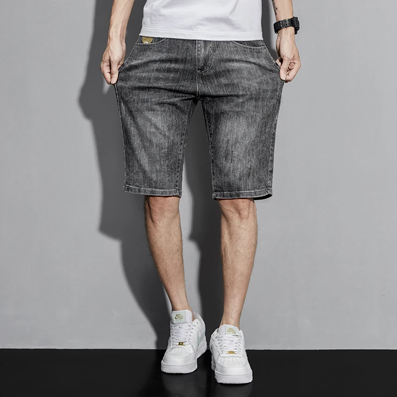2023 Summer Shorts Jeans Men Denim Pants Stretch Dark Blue Fashion Design Men's Jeans Slim Straight Male Short Jeans Hombre
2023 Summer Shorts Jeans Men Denim Pants Stretch Dark Blue Fashion Design Men's Jeans Slim Straight Male Short Jeans Hombre
