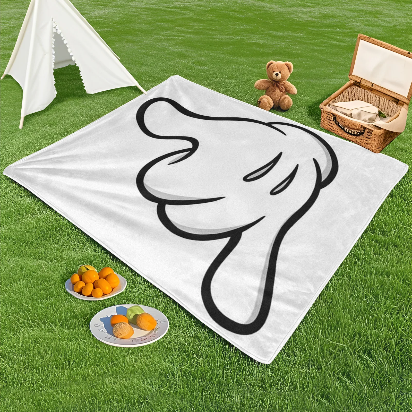 Hand Gesture Design Black And White Outdoor Blanket For Camping Picnic Beach Yoga Travel And Outdoor Activities
Hand Gesture Design Black And White Outdoor Blanket For Camping Picnic Beach Yoga Travel And Outdoor Activities