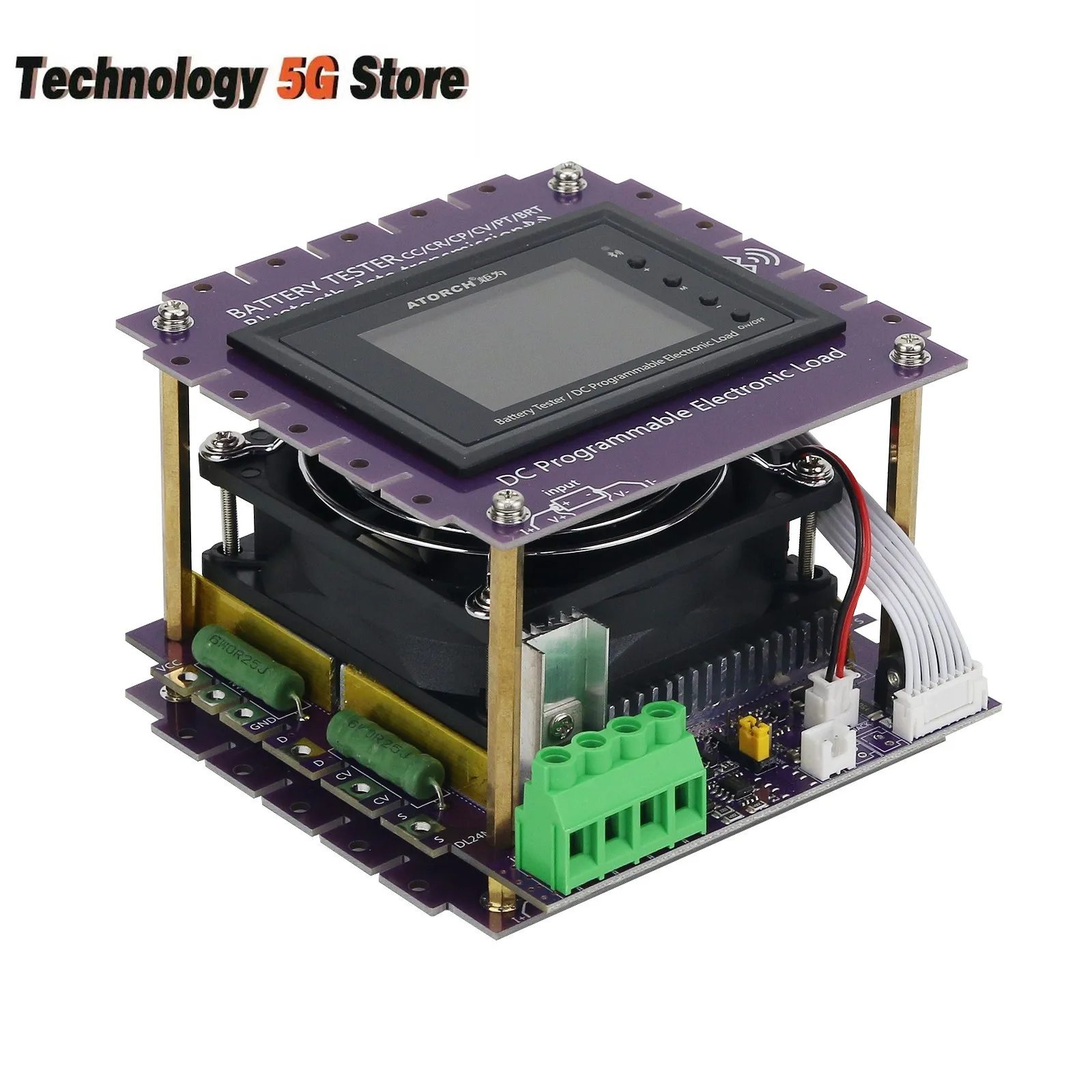 DL24MP-150 200V 150W DC Programmable Electronic Load Battery Tester Bluetooth Data Transmission
DL24MP-150 200V 150W DC Programmable Electronic Load Battery Tester Bluetooth Data Transmission