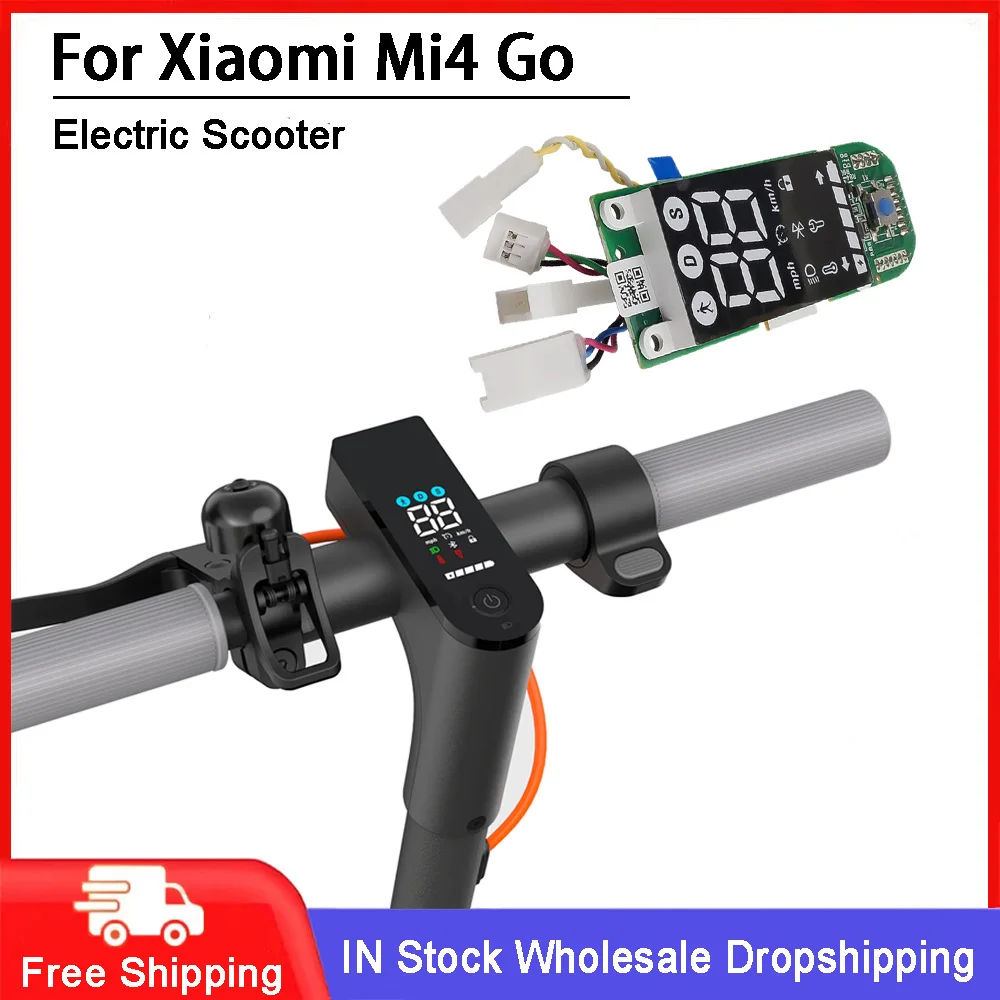 Electric Scooter Original Display Bluetooth Dashboard Is Suitable For Xiaomi 4 GO Scooter Circuit Replacement Parts
Electric Scooter Original Display Bluetooth Dashboard Is Suitable For Xiaomi 4 GO Scooter Circuit Replacement Parts