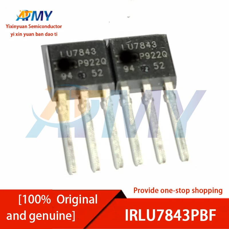 10piece IRLU7833PBF IRLU7843PBF Plug in the TO-251 IR Ballast MOSFET
10piece IRLU7833PBF IRLU7843PBF Plug in the TO-251 IR Ballast MOSFET