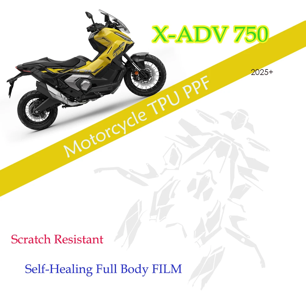 TPU For HONDA XADV 750 2025 Paint Protection Film Fits X-ADV 750 Motorcycle Self-Healing Protective Transparent stickers
TPU For HONDA XADV 750 2025 Paint Protection Film Fits X-ADV 750 Motorcycle Self-Healing Protective Transparent stickers