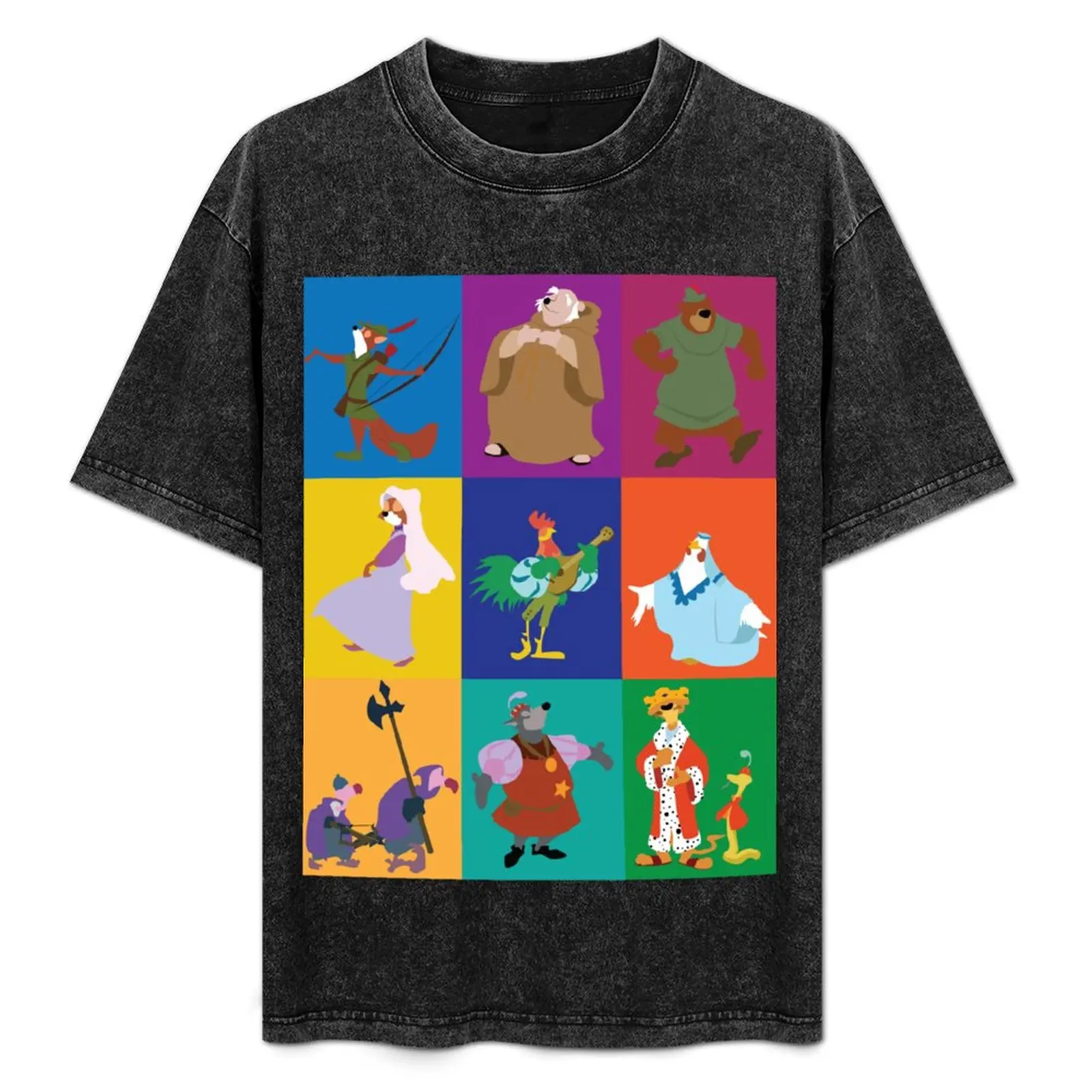 Robin Hood characters T-Shirt Casual Lightweight Short Sleeve Top
Robin Hood characters T-Shirt Casual Lightweight Short Sleeve Top