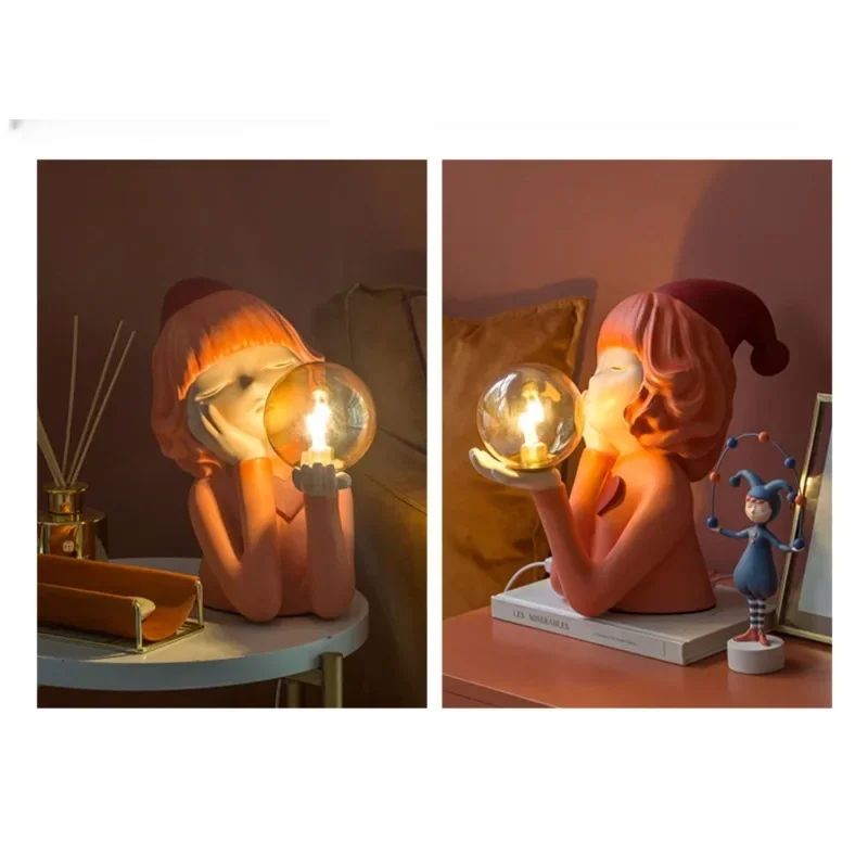 30Cm High Nordic Elf Table Lamp Bedside Atmosphere Night Light Home Decoration Ornament
30Cm High Nordic Elf Table Lamp Bedside Atmosphere Night Light Home Decoration Ornament