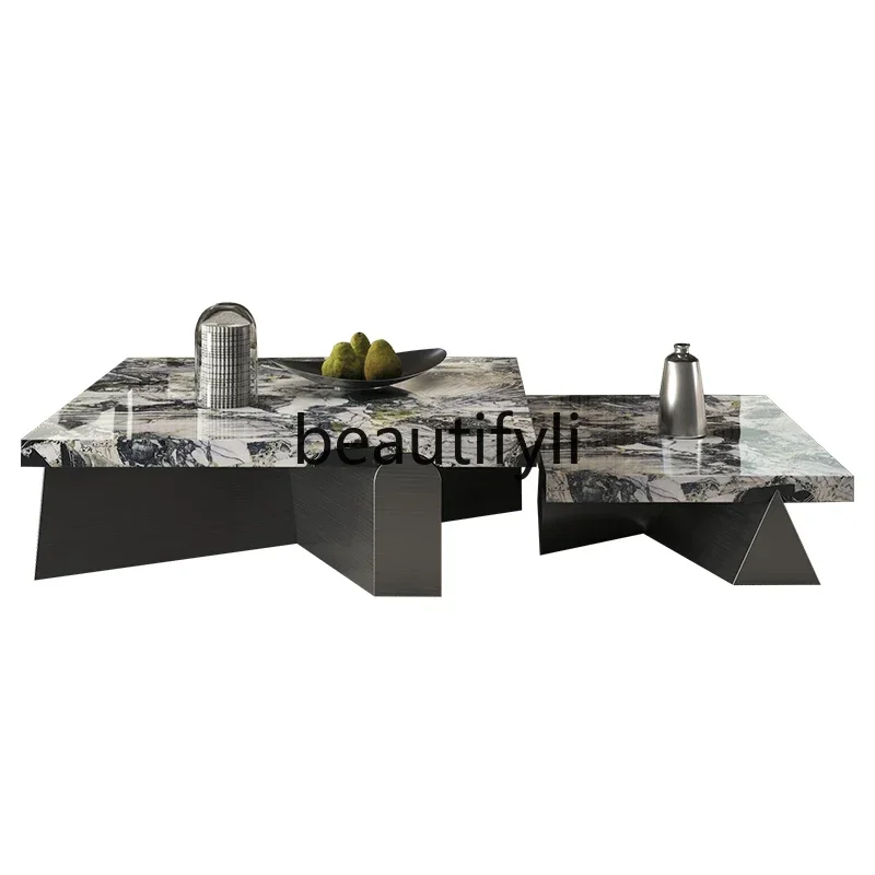 FG40Italian light luxury stone square coffee table living room home modern simple villa high-end marble coffee table
FG40Italian light luxury stone square coffee table living room home modern simple villa high-end marble coffee table