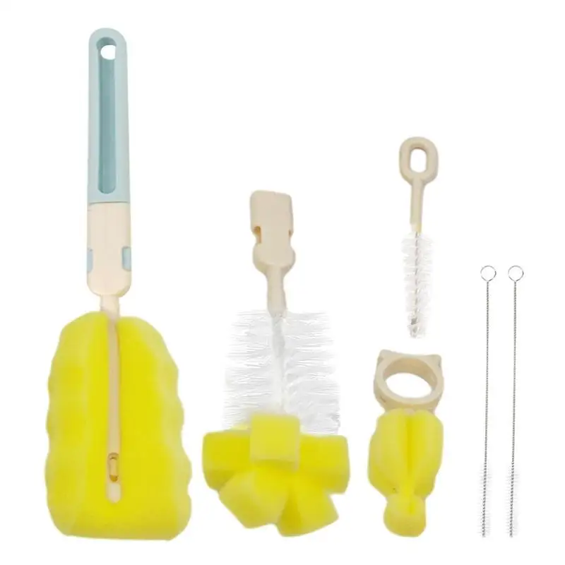 Bottle Cleaning Set Set Of 6 Baby Bottle Straw Brushes Portable Milk Cup Scrubber Toddler Supplies Cleaning Tools For Home
Bottle Cleaning Set Set Of 6 Baby Bottle Straw Brushes Portable Milk Cup Scrubber Toddler Supplies Cleaning Tools For Home