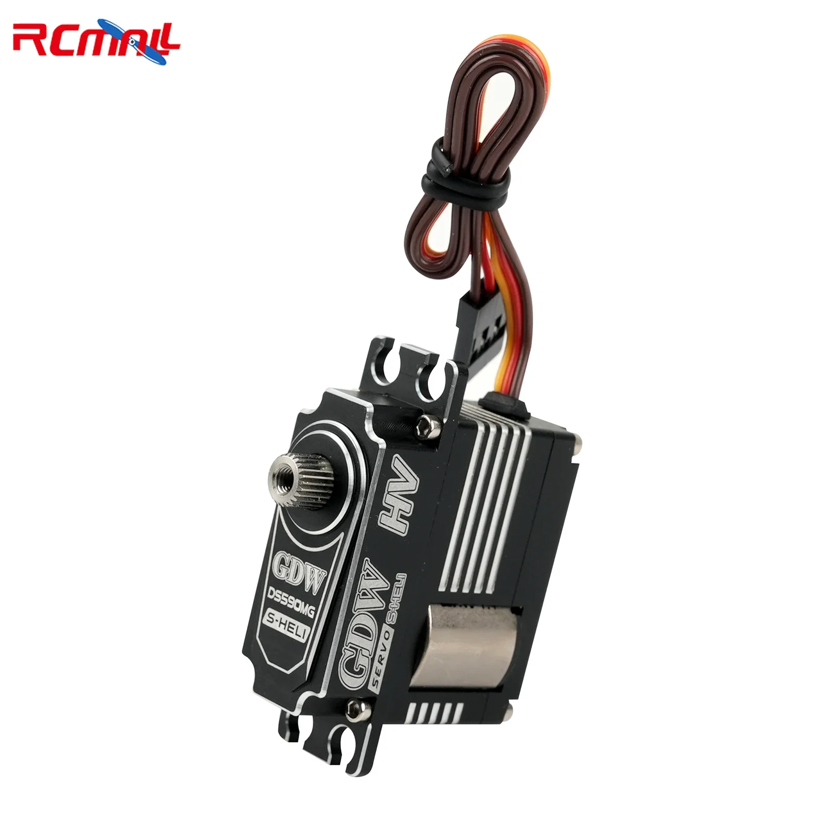 GDW DS590MG RC Helicopter HV Coreless Motor Metal Steel Gear Medium Servo Helicopter Parts Suitable For 505 500-700 Helicopters
GDW DS590MG RC Helicopter HV Coreless Motor Metal Steel Gear Medium Servo Helicopter Parts Suitable For 505 500-700 Helicopters