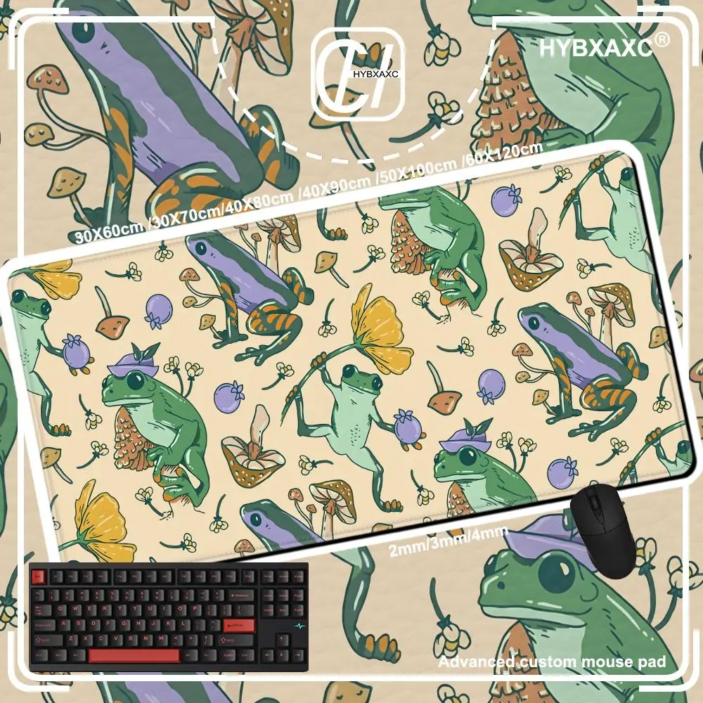 Cute Frogs Anime Mouse Pad Gamer Computer New HD Mousepad XXL Desk Mats Non-Slip Natural Rubber Computer Green Pattern Mouse Mat
Cute Frogs Anime Mouse Pad Gamer Computer New HD Mousepad XXL Desk Mats Non-Slip Natural Rubber Computer Green Pattern Mouse Mat