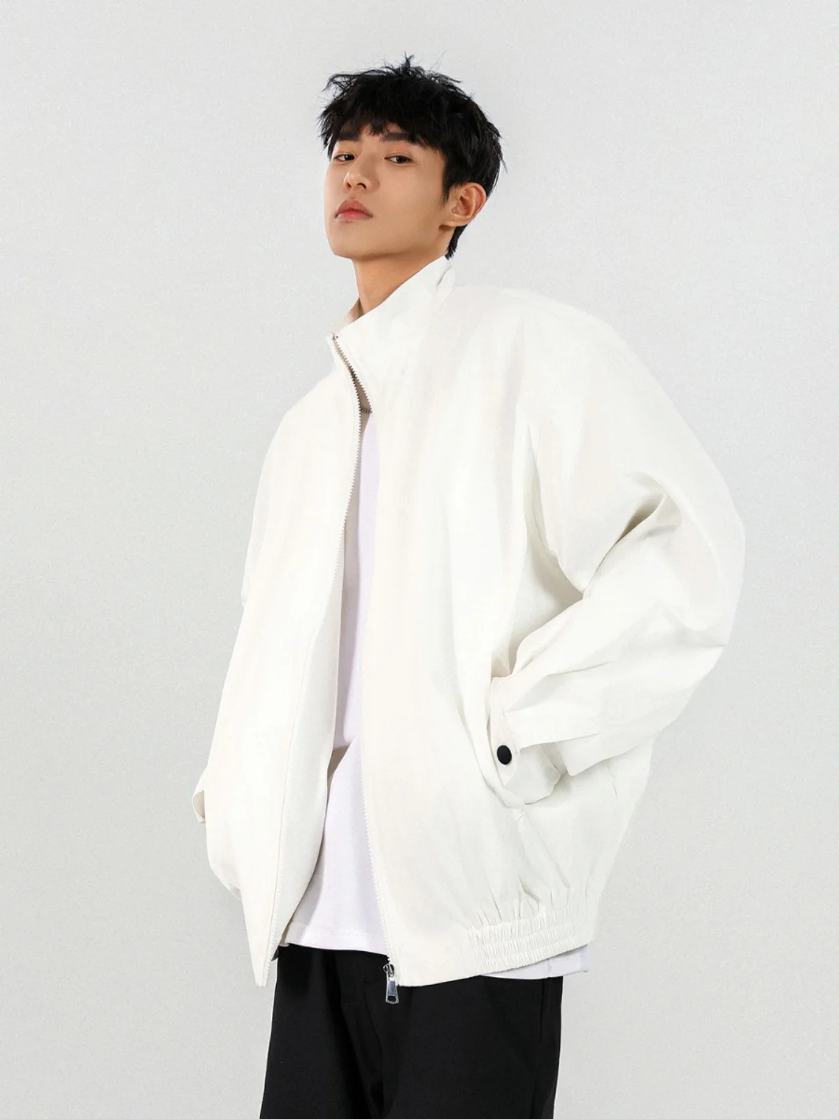 Cleanfit Men's Pilot Jaet Stand Collar Spring Autumn Faionable Baseball Coat Outerwear Loose Fit Iron-Free Polyester Fiber
Cleanfit Men's Pilot Jaet Stand Collar Spring Autumn Faionable Baseball Coat Outerwear Loose Fit Iron-Free Polyester Fiber