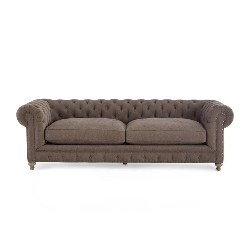 New modern light luxury living room Pibula buckle sofa, American rural small apartment Mediterranean pastoral style furniture
New modern light luxury living room Pibula buckle sofa, American rural small apartment Mediterranean pastoral style furniture