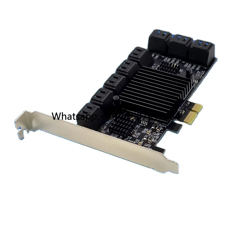 PCIe X1 ASM1064 16-port SATA 6Gbps Internal Server Network Storage Expansion Card in Stock
PCIe X1 ASM1064 16-port SATA 6Gbps Internal Server Network Storage Expansion Card in Stock