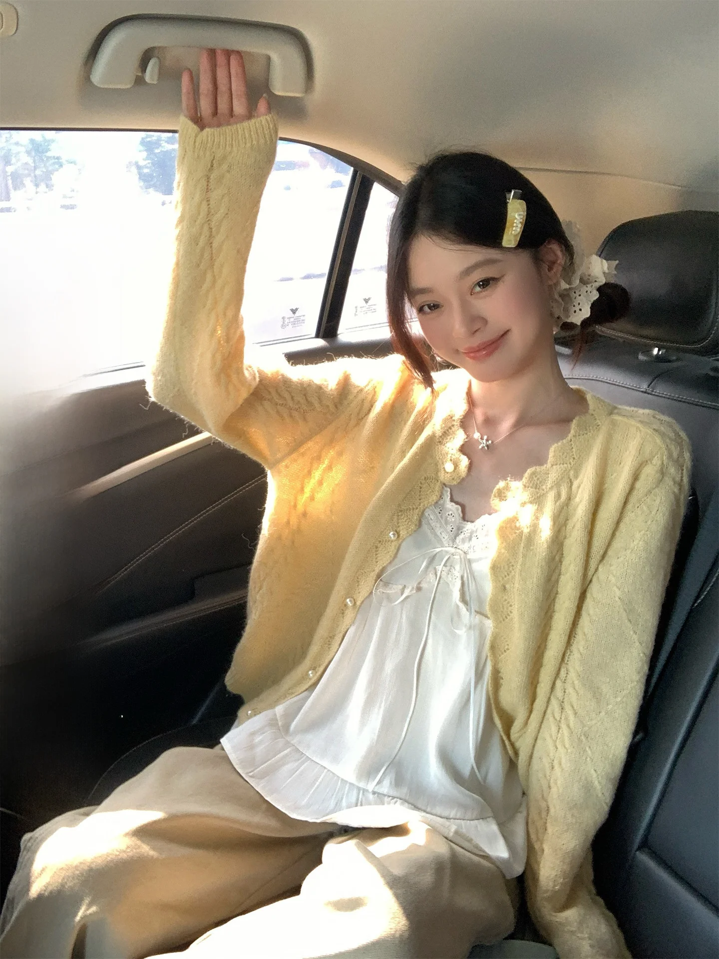 Song Zhengen Goose Yellow Camere Knitted Open Cardigan Women's Spring New Loose Unique Beautiful Top Korean Sle Long S...
Song Zhengen Goose Yellow Camere Knitted Open Cardigan Women's Spring New Loose Unique Beautiful Top Korean Sle Long S...