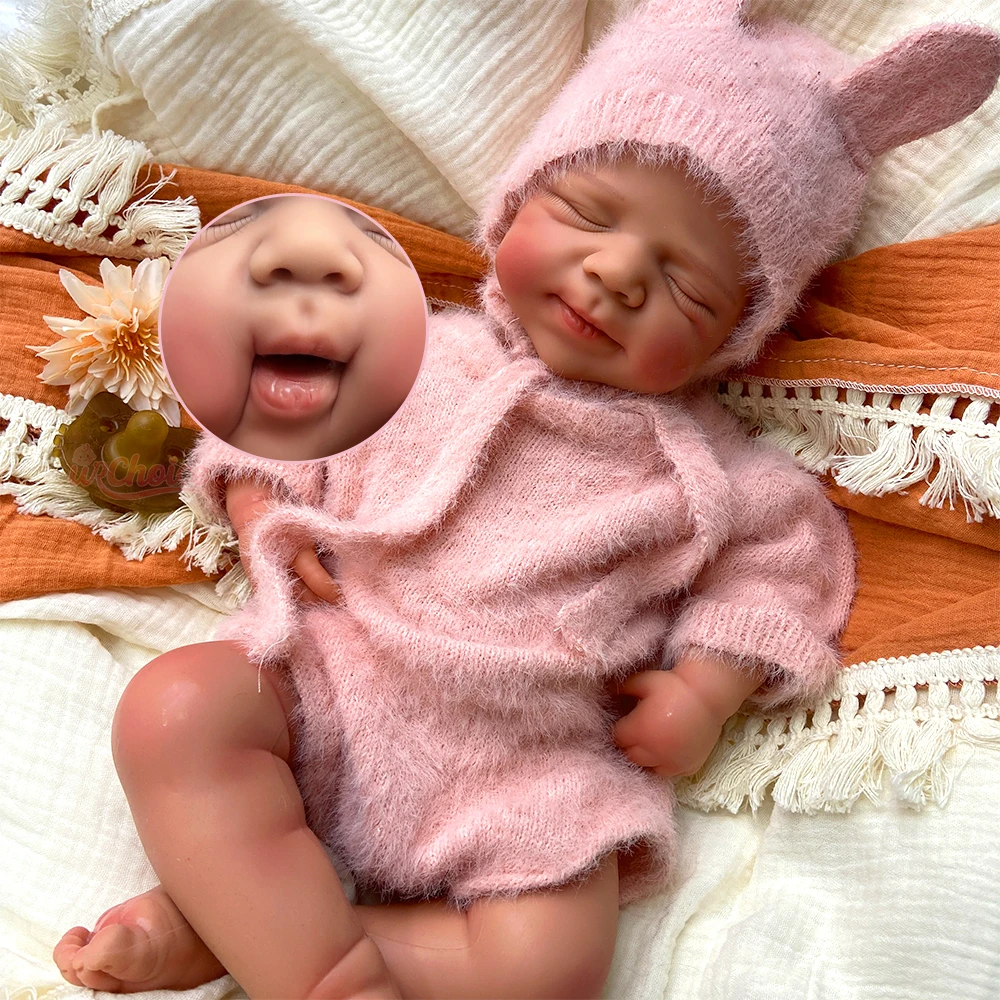 50-сантиметровая мягкая водонепроницаемая силиконовая кукла-реборн ручной работы с открывающимся ртом, реалистичными деталями и анатомически точной моделью для пожилых людей
50-сантиметровая мягкая водонепроницаемая силиконовая кукла-реборн ручной работы с открывающимся ртом, реалистичными деталями и анатомически точной моделью для пожилых людей