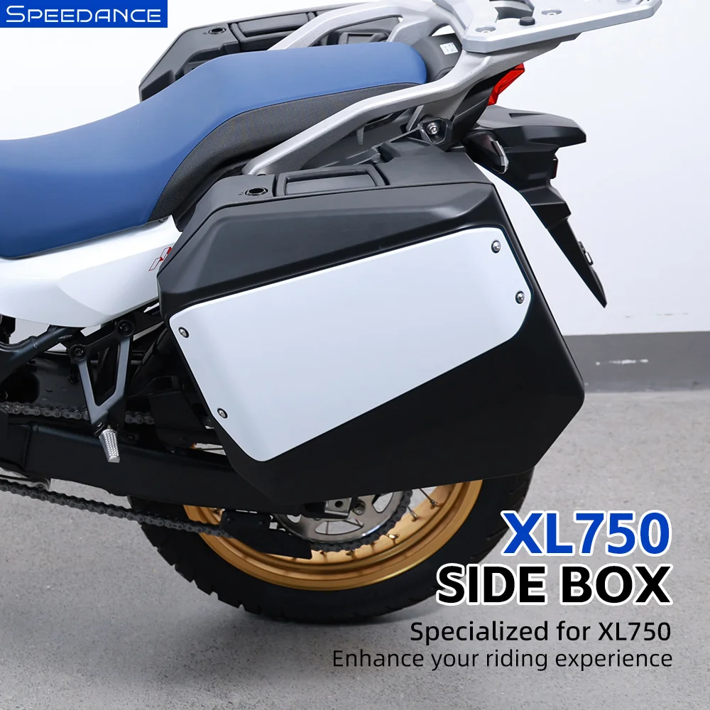 XL750 side storage case, easy disassembly design, non-destructive install for city travel and leisure motor touring
XL750 side storage case, easy disassembly design, non-destructive install for city travel and leisure motor touring