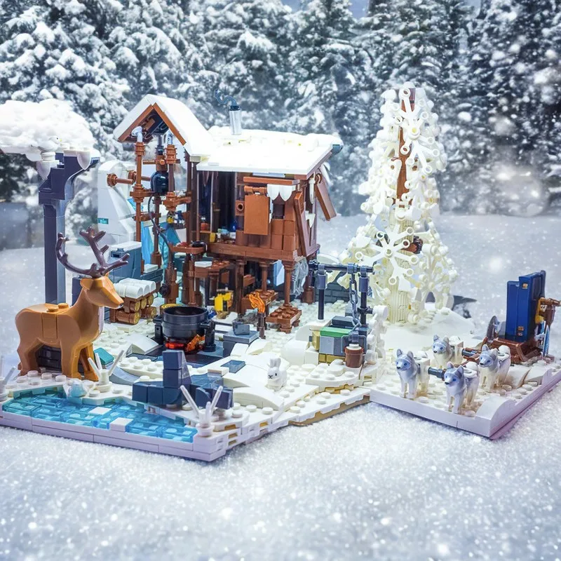 MOC-97037 На заказ: модель Winter Outpost, вдохновленная CMF 22 Snow Guardian, 977 предметов
MOC-97037 На заказ: модель Winter Outpost, вдохновленная CMF 22 Snow Guardian, 977 предметов
