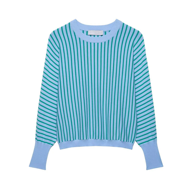 Summer Women's Striped Knitted Top 2026 New Fashion Long Sleeved Pullover Sweater Women's Sweater
Summer Women's Striped Knitted Top 2026 New Fashion Long Sleeved Pullover Sweater Women's Sweater