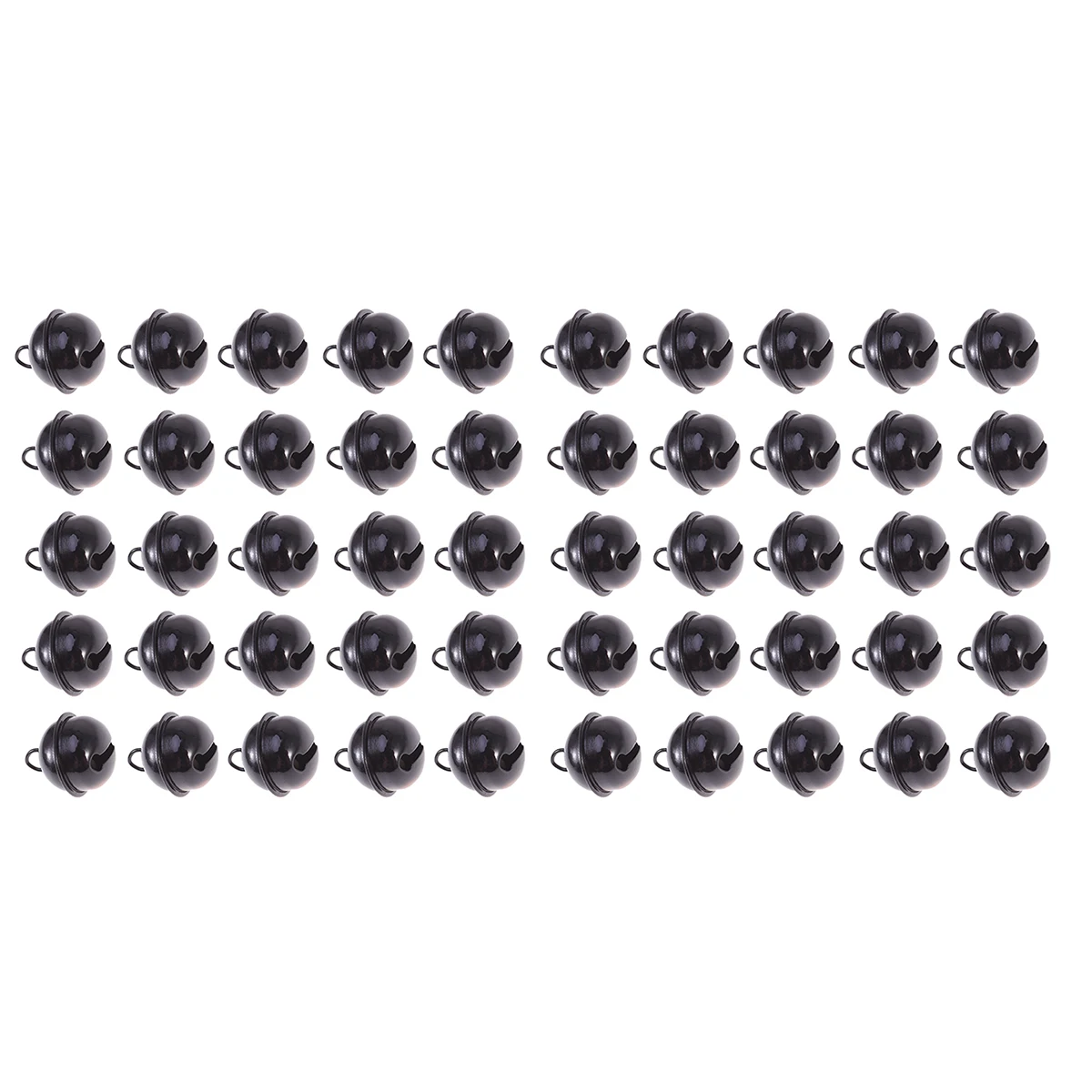 50 Pcs Mini Metal Jingle Bells Round Christmas Decorations Black Color Craft Supplies DIY Projects Holiday nament
50 Pcs Mini Metal Jingle Bells Round Christmas Decorations Black Color Craft Supplies DIY Projects Holiday nament