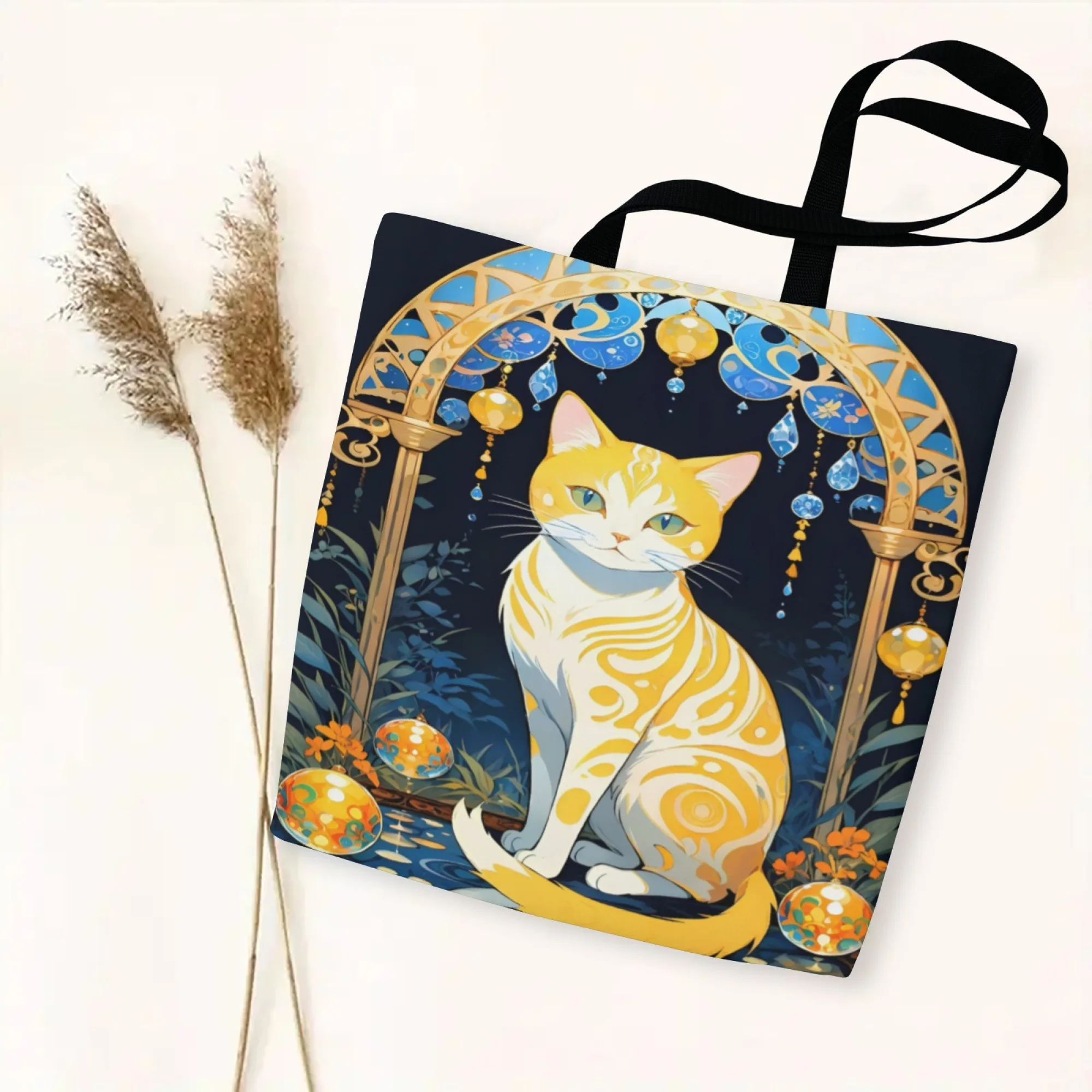 Фэнтезийная аристократическая ручная сумка с кошками, большая сумка из льняной ткани, сумки-шопперы на плечо для женщин, эко-складные многоразовые сумки для покупок
Фэнтезийная аристократическая ручная сумка с кошками, большая сумка из льняной ткани, сумки-шопперы на плечо для женщин, эко-складные многоразовые сумки для покупок