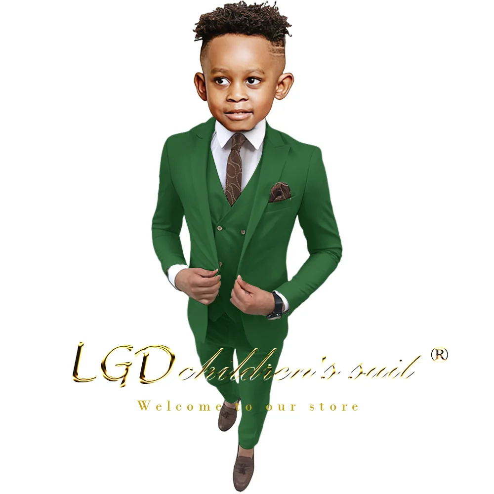 3 Piece Boys Suit Suit for Weddings, Celebrations Dress Up (Premium Blazer, Pants and Vest) Customized Kids Tuxedo Suit
3 Piece Boys Suit Suit for Weddings, Celebrations Dress Up (Premium Blazer, Pants and Vest) Customized Kids Tuxedo Suit