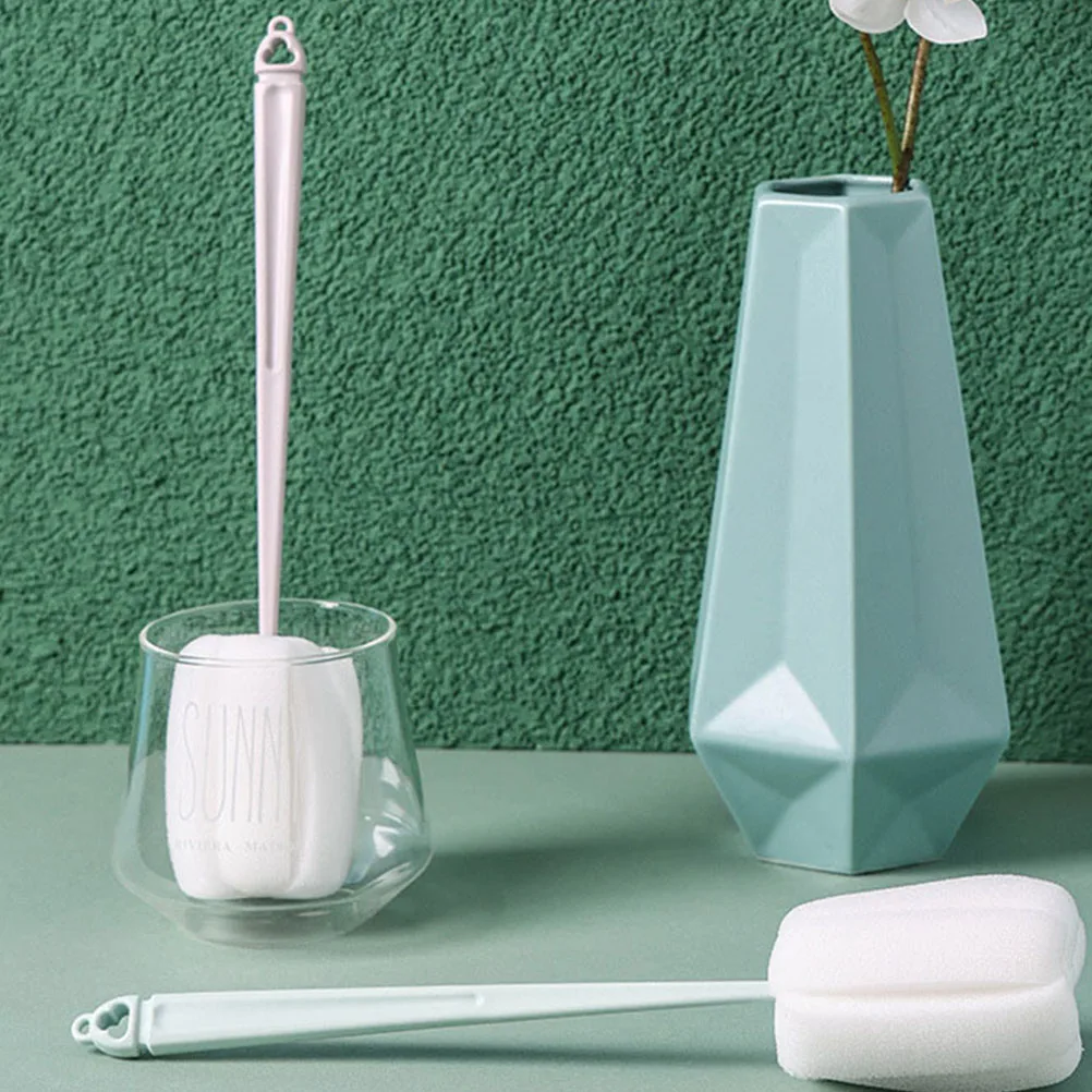 2pcs Cup Glass Cleaning Sponge Long Handle Cleaner Household Kitchen Reusable PP Material Set for Water Bottles Hanging Design
2pcs Cup Glass Cleaning Sponge Long Handle Cleaner Household Kitchen Reusable PP Material Set for Water Bottles Hanging Design