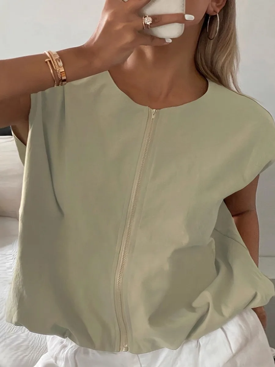 Slim Fit round Ne Cardigan Sexy Vest Casual Sle Inner Wear Tee-acetate Fiber Thiened ort Length Color
Slim Fit round Ne Cardigan Sexy Vest Casual Sle Inner Wear Tee-acetate Fiber Thiened ort Length Color