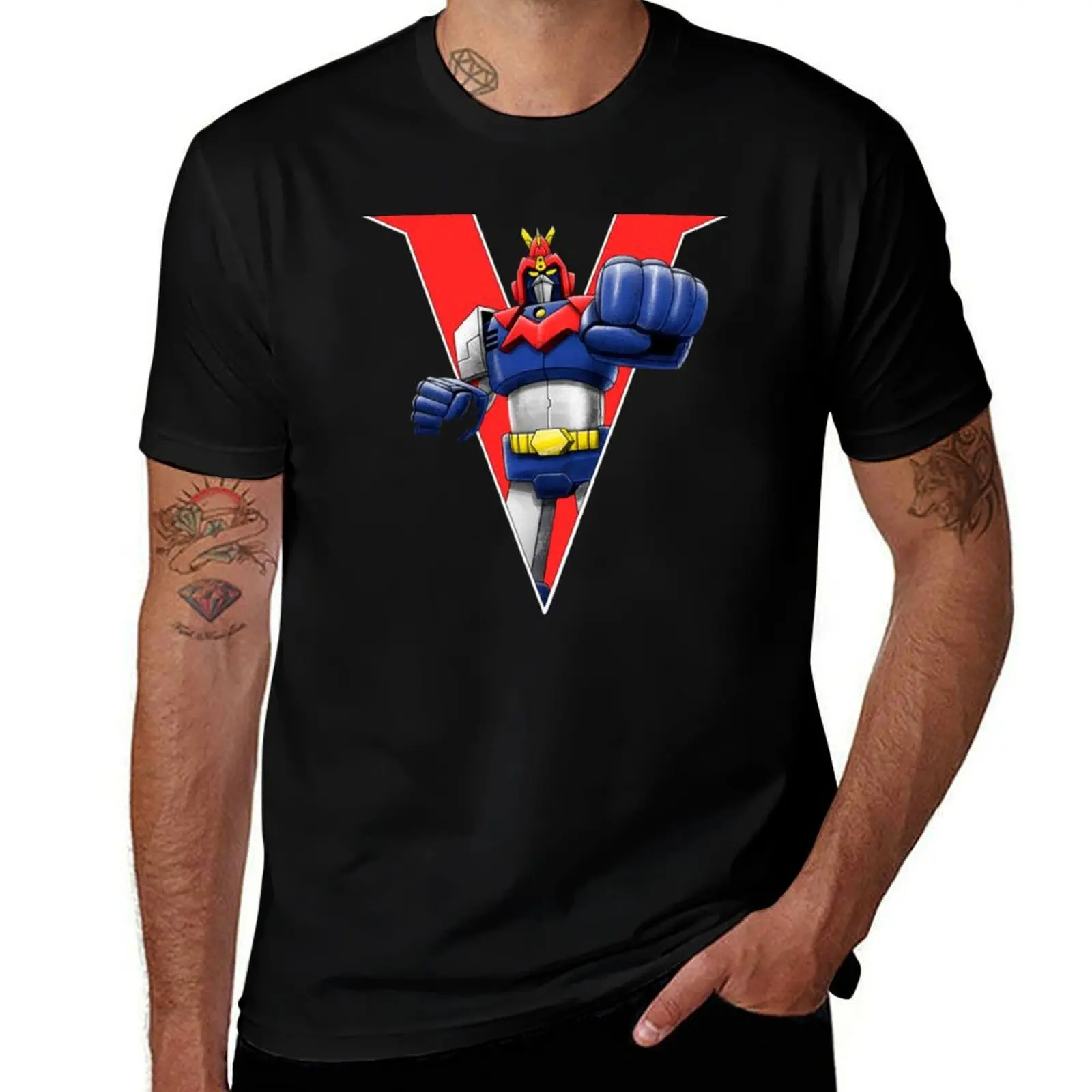 Voltes V Punch T-Shirt Fashion Casual Short Sleeve Top
Voltes V Punch T-Shirt Fashion Casual Short Sleeve Top