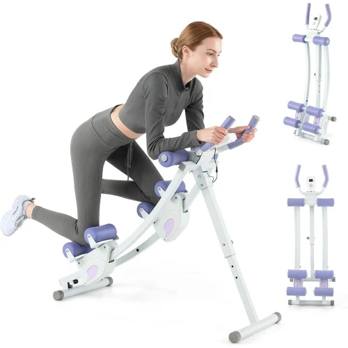 oldable Core Abdominal Trainer, AB Workout hine Exercise Equipment with 4 Adjustable Heights, LCD Monitor, Waist Trainer Ab Crun
oldable Core Abdominal Trainer, AB Workout hine Exercise Equipment with 4 Adjustable Heights, LCD Monitor, Waist Trainer Ab Crun