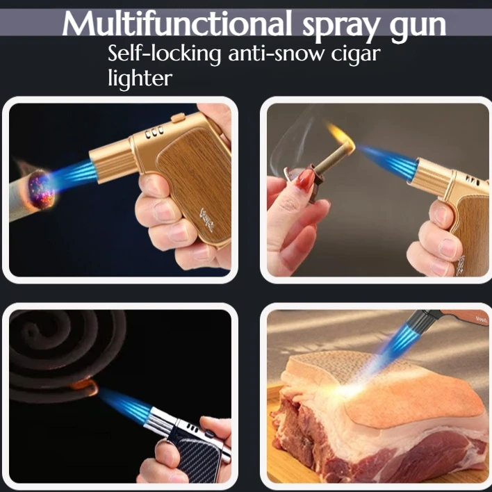 Windproof High-temperature Cigar Lighter Moxibustion BBQ Igniter High-end Men's Gift Cigarette Accessories
Windproof High-temperature Cigar Lighter Moxibustion BBQ Igniter High-end Men's Gift Cigarette Accessories