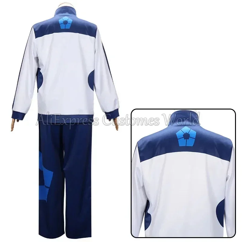 EE01 Anime BLUELOCK Cosplay Costume Seishiro Nagi Isagi Yoichi Cosplay Uniform Suit Sportswear BLUE LOCK Tracksuit School HaIo0!
EE01 Anime BLUELOCK Cosplay Costume Seishiro Nagi Isagi Yoichi Cosplay Uniform Suit Sportswear BLUE LOCK Tracksuit School HaIo0!
