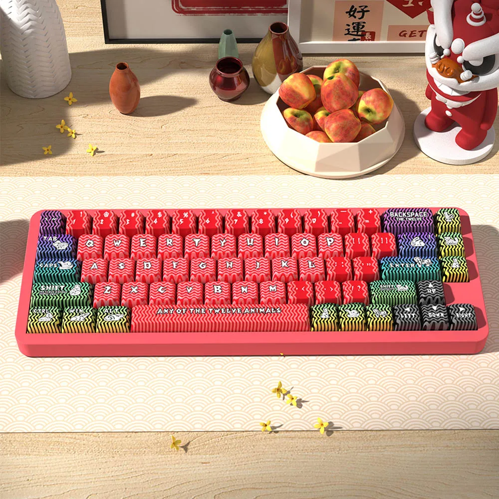 PBT Keycaps Cherry Profile Caps MX Switches Mechanical Keyboard Keycap Dye Sublimation 61 68 87 104 108 Keyboard English Cap
PBT Keycaps Cherry Profile Caps MX Switches Mechanical Keyboard Keycap Dye Sublimation 61 68 87 104 108 Keyboard English Cap